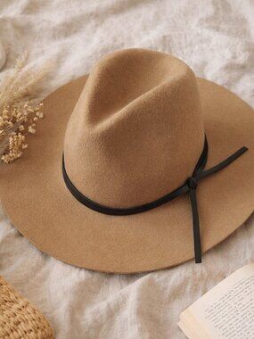 San Diego Hat Company "The Orchard Hill" Classic Wool Floppy Brim Hat 6 1/2